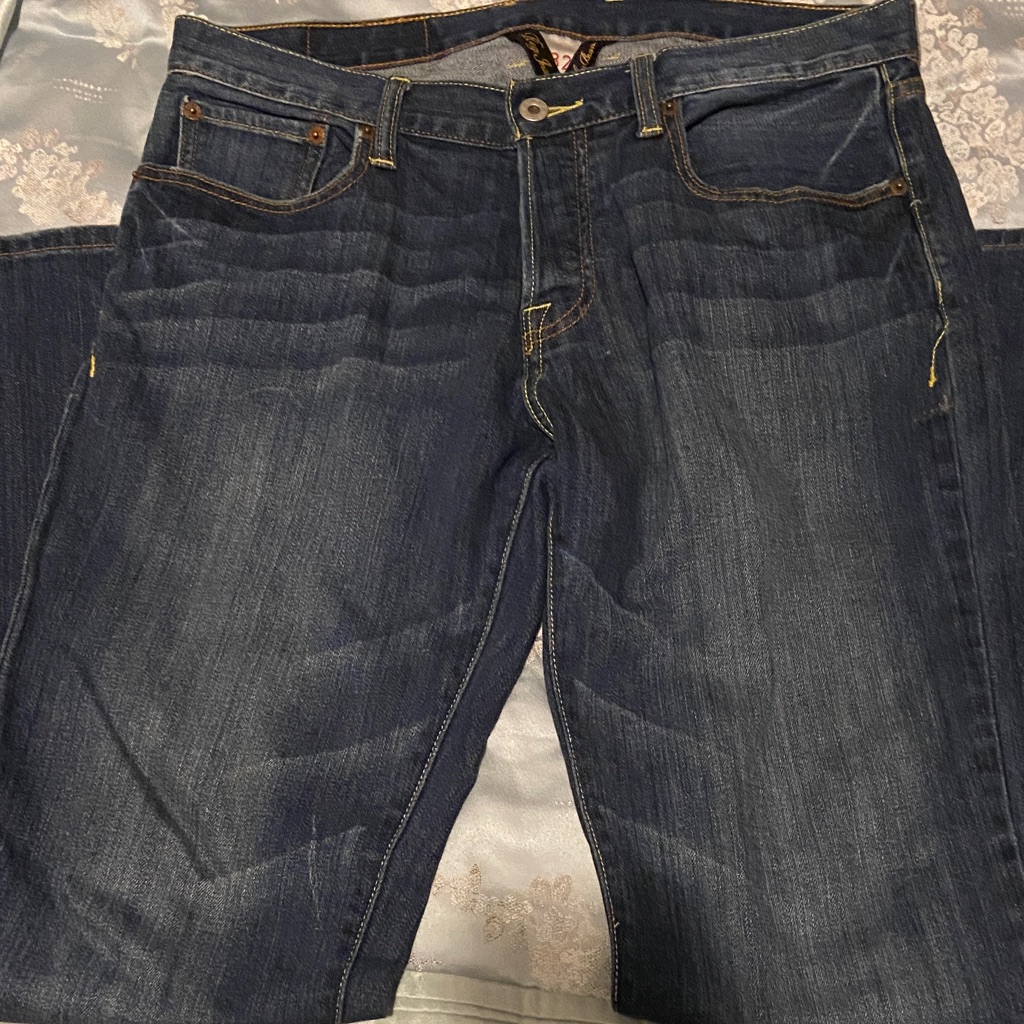 Lucky Brand Dark Indigo Relaxed Jeans